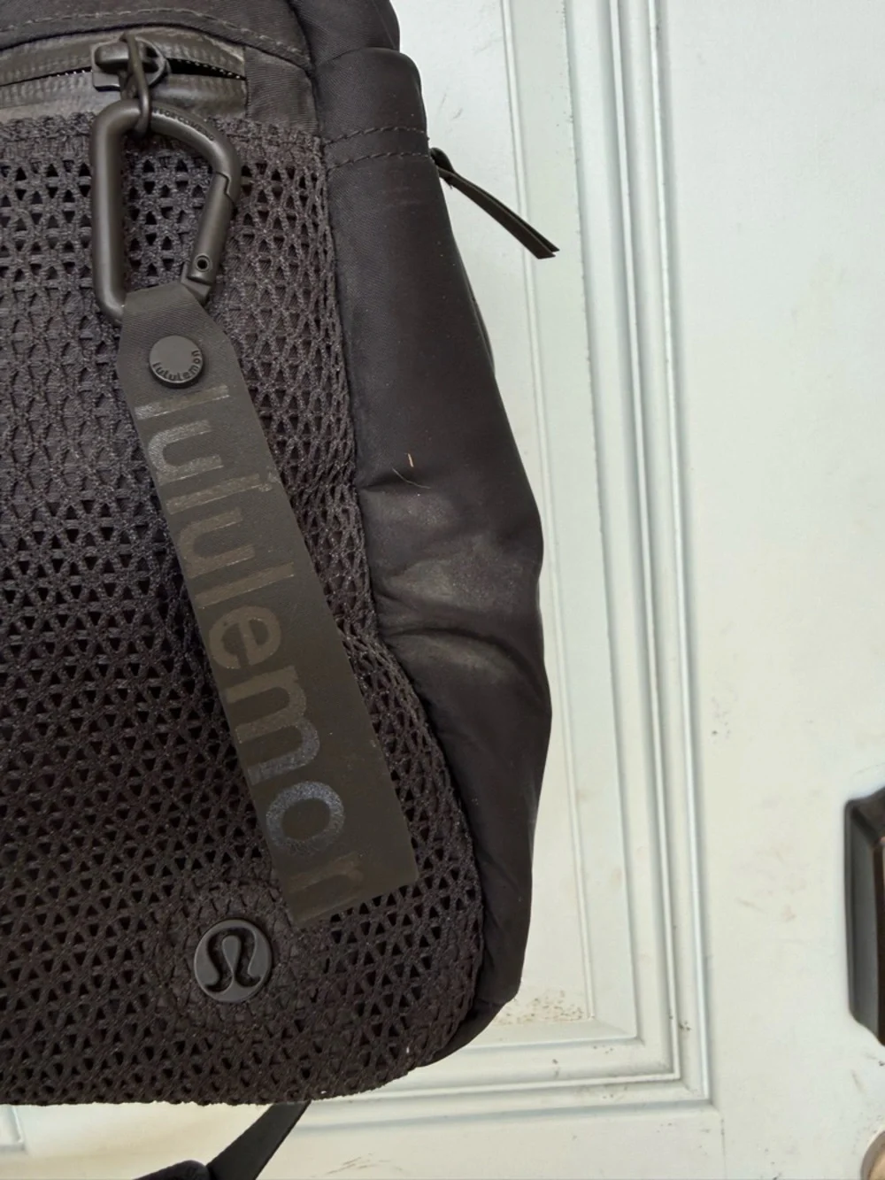 lululemon All Hours Duffel bag in black.